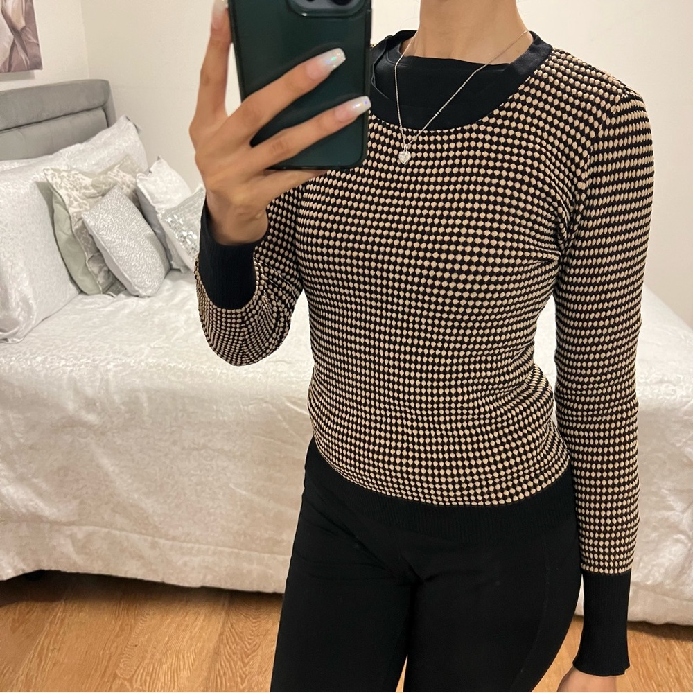 Retro sweater top